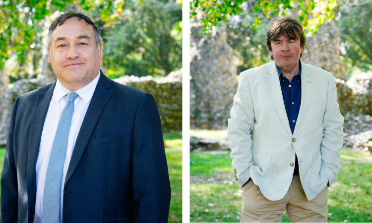 Mark Longman and Nick Pandolfi bolster business support in Suffolk