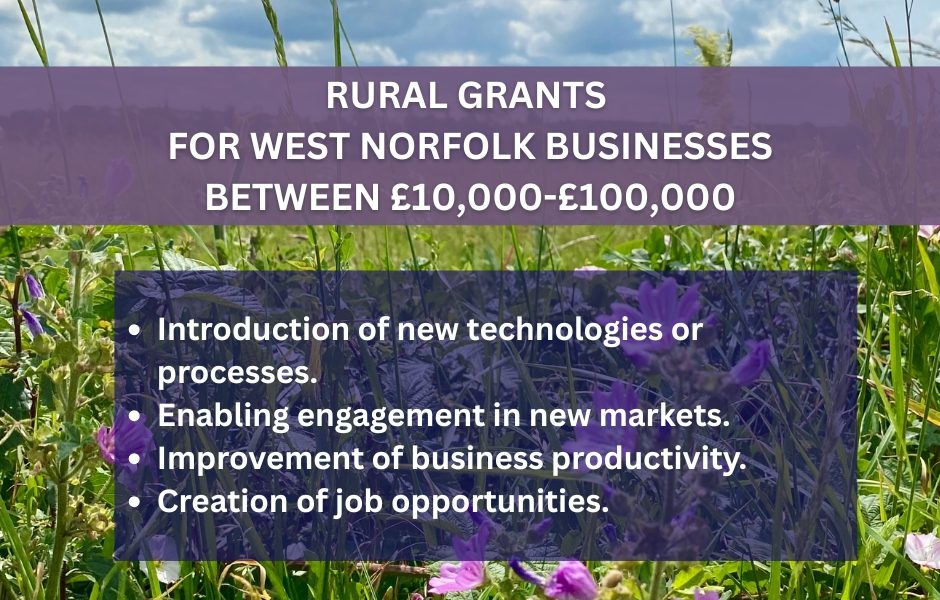 Rural grant for West Norfolk REPF June 2025