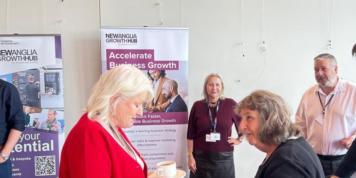 Julie West From the Suffolk Economy team explains the new grant to attending businesses