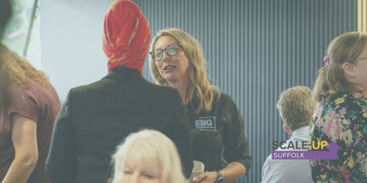 networking in Suffolk with the new anglia growth hub events team