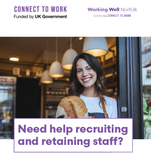Connect to work programme - need help with staffing?