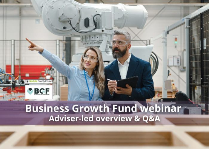 Norfolk Business Growth Fund £50k grant