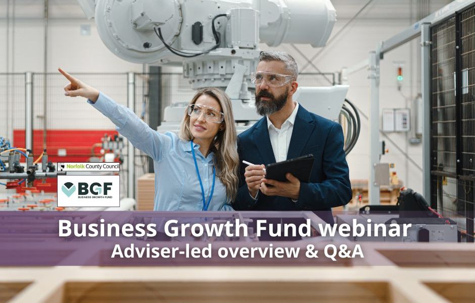 Norfolk Business Growth Fund £50k grant